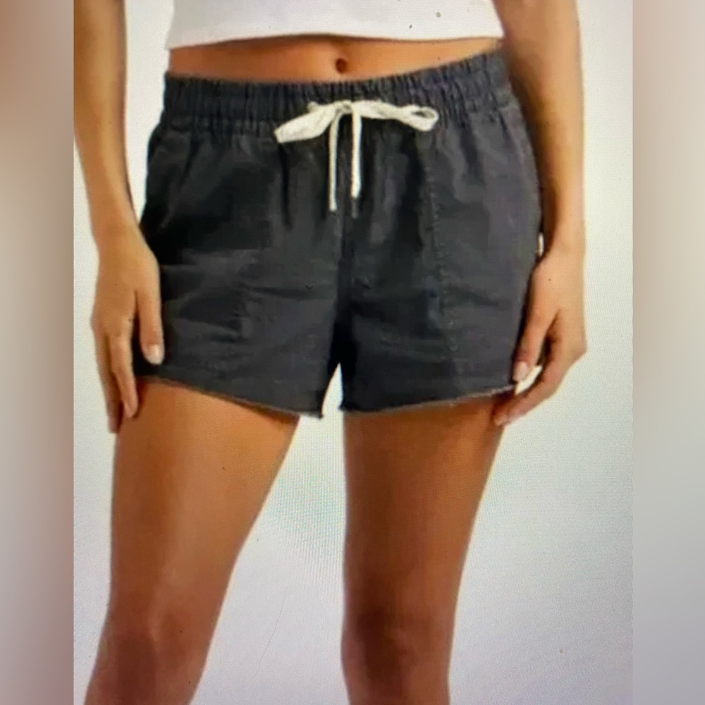 Vuori Ripstop Gray Drawstring Athletic Shorts - image 1